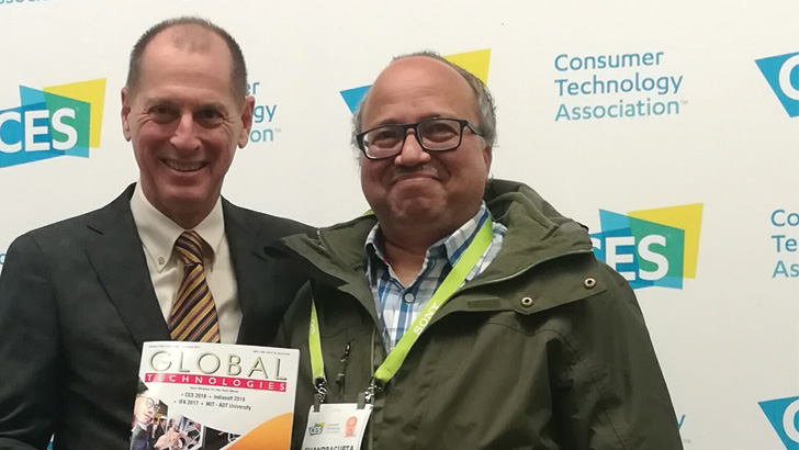 With Mr. Gary Shapiro president and CEO of CTA at CES
