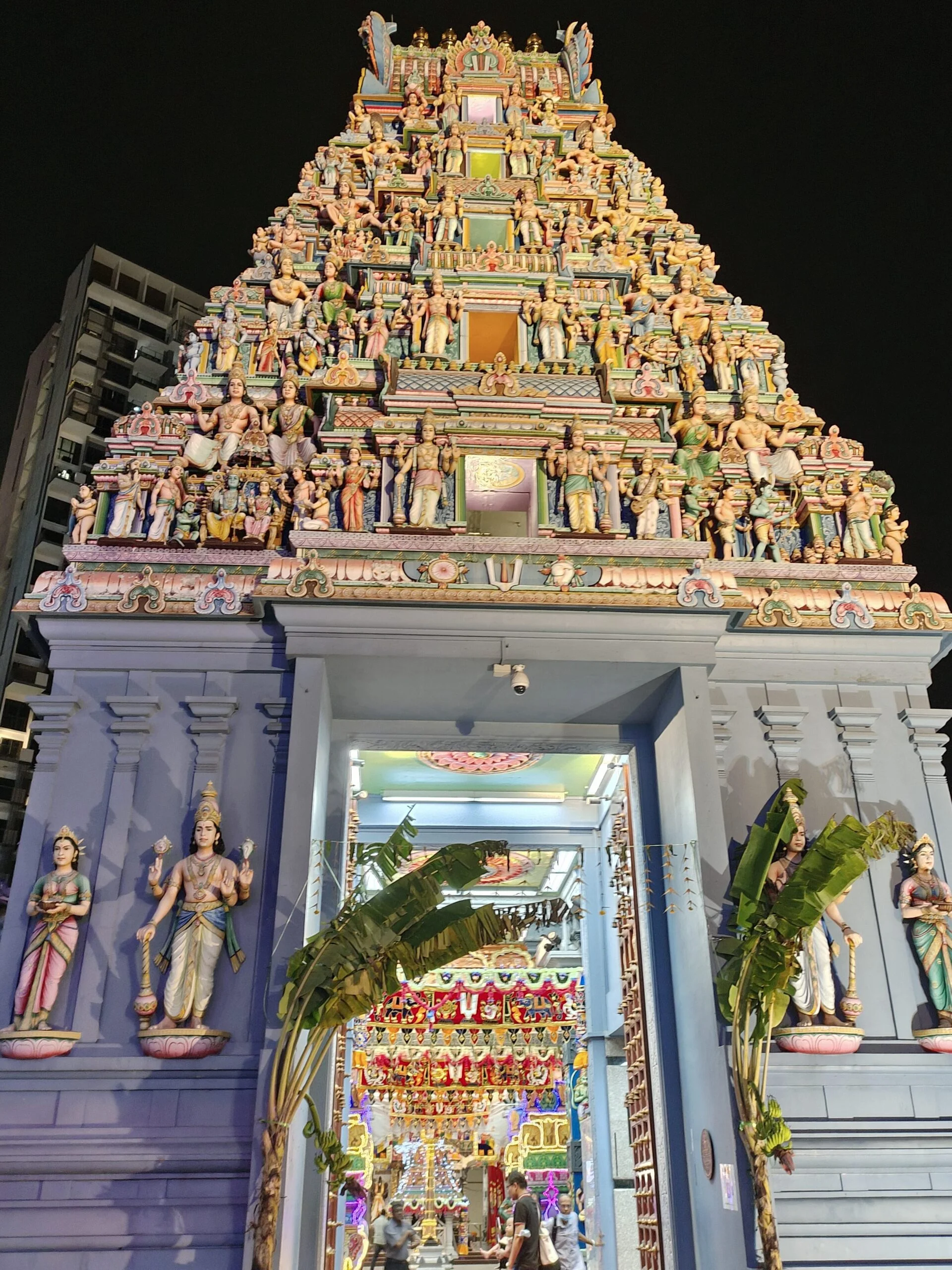Sri Veeramakaliamman Temple Little India, Singapore Hindu temple, cultural landmark Singapore, Sri Veeramakaliamman Temple architecture, vibrant colors temple Singapore, Things to do in Singapore, Travel Singapore