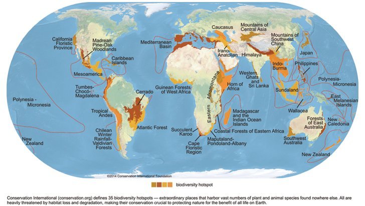 We Care – Biodiversity Hotspots