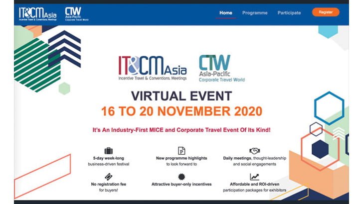 IT&CM Asia and CTW APAC goes virtual