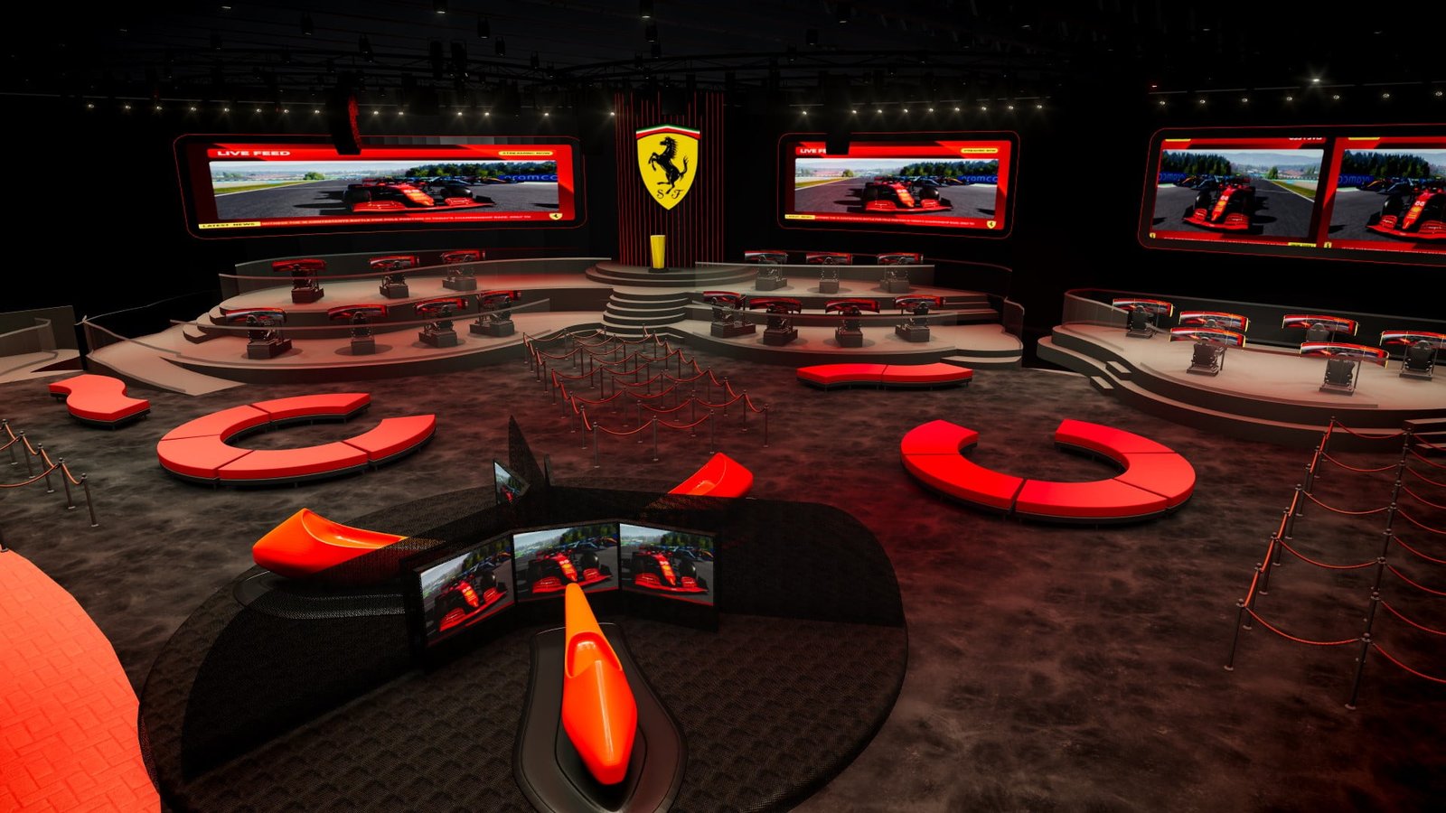 Ferrari World Yas Island Abu Dhabi to Inaugurate World’s First Ferrari Esports Arena This August