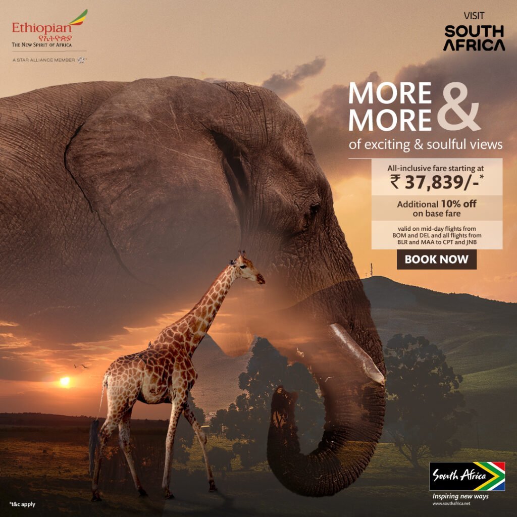 #ExploreMore&MoreForLess: South African Tourism Partners with Ethiopian Airlines