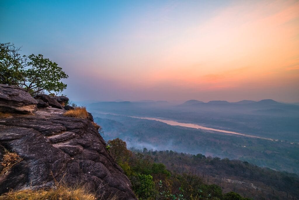 Pha Taem National Park view