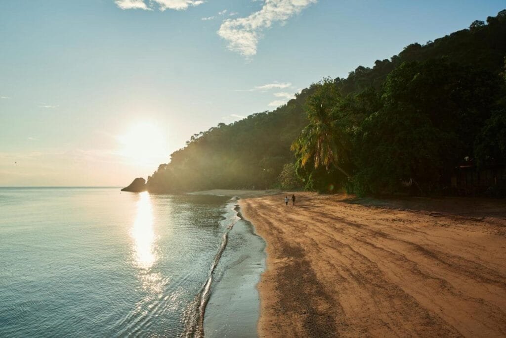 The Boathouse Pulau Tioman beach view