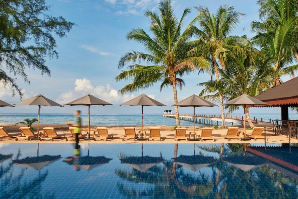 The Boathouse Pulau Tioman pool view