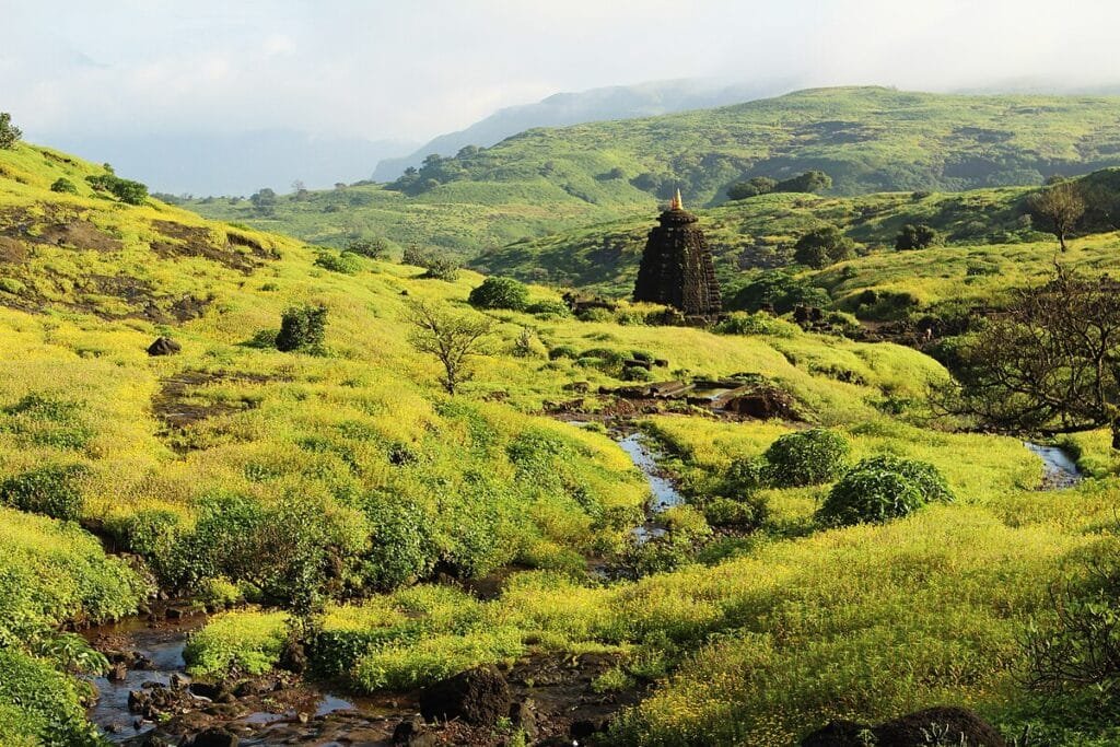 Harishchandragad Harishchandreshwar Temple view from caves- Maharashtra’s Thrilling Treks
