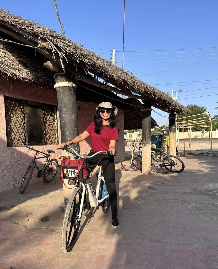 Exploring with Diani Bikes.