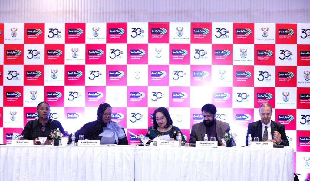 South Africa’s Minister of Tourism, Patricia de Lille in Mumbai