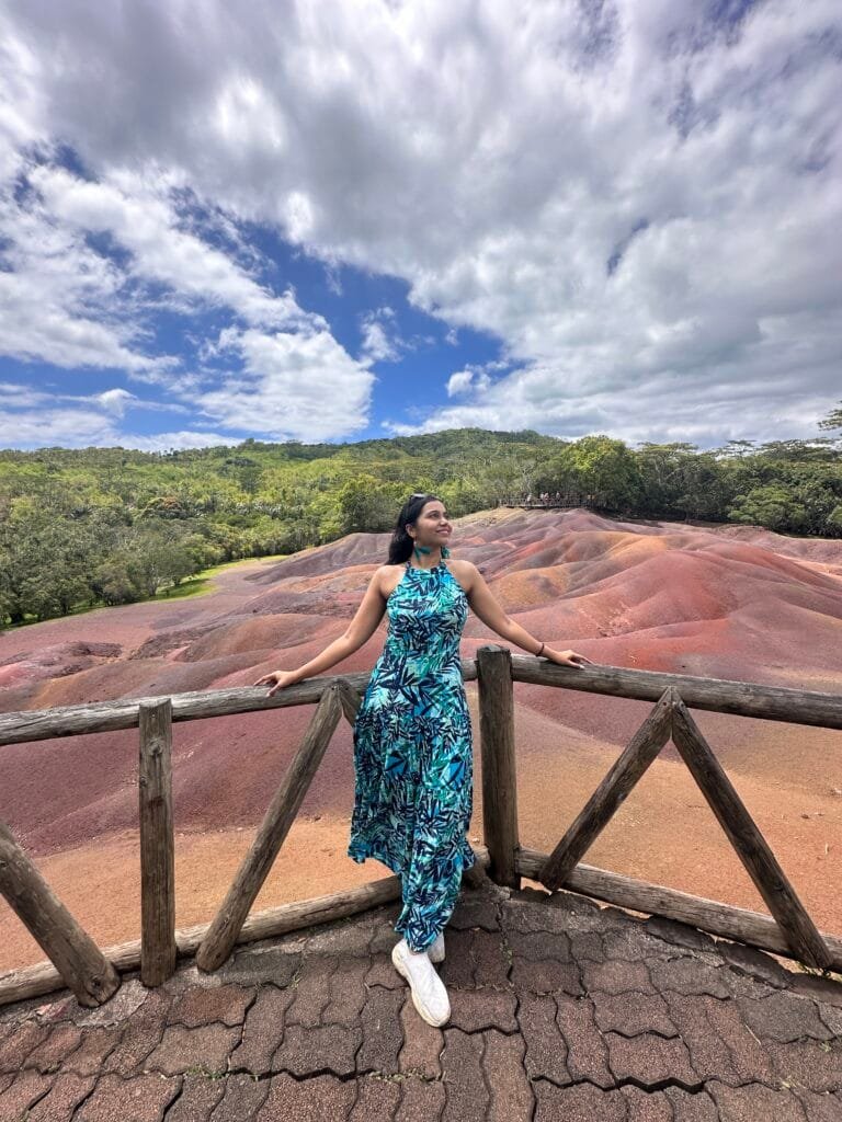 Seven Coloured Earth at Chamarel