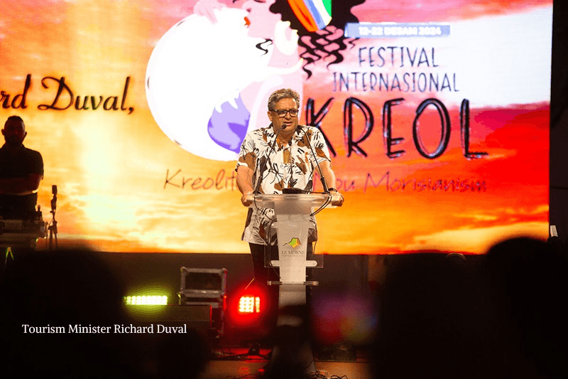 Kreol - Tourism Minister Richard Duval