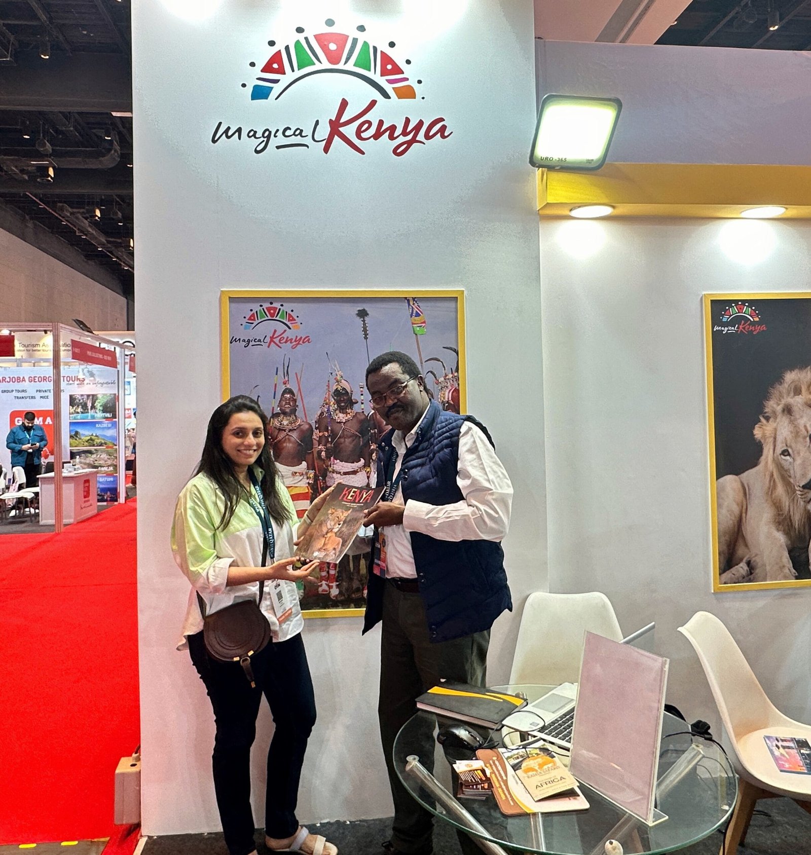 KENYA tourism board at OTM Mumbai