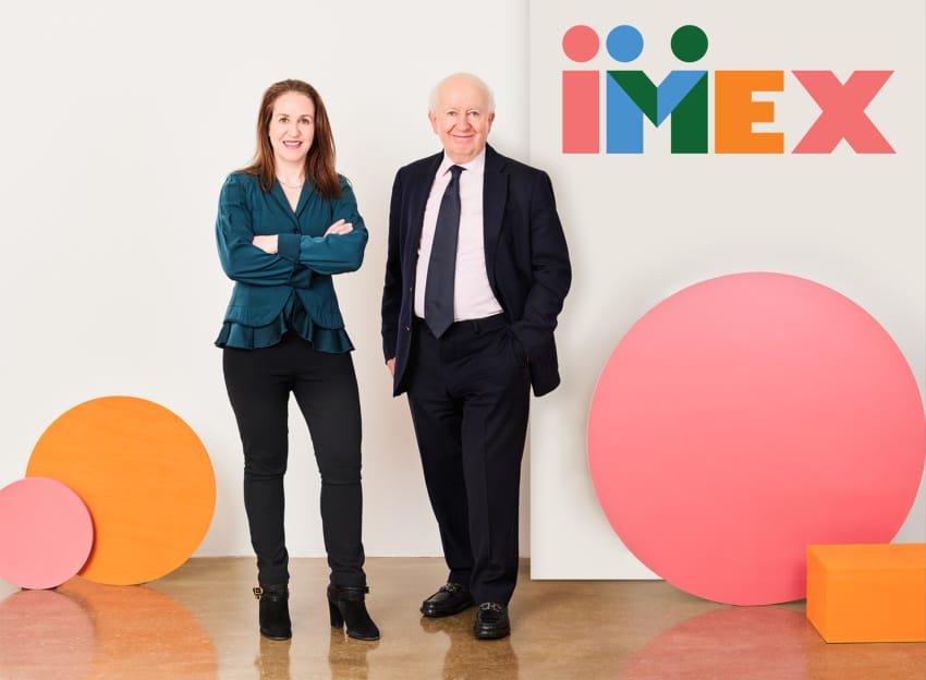 IMEX CEO, Carina Bauer and IMEX Chairman, Ray Bloom