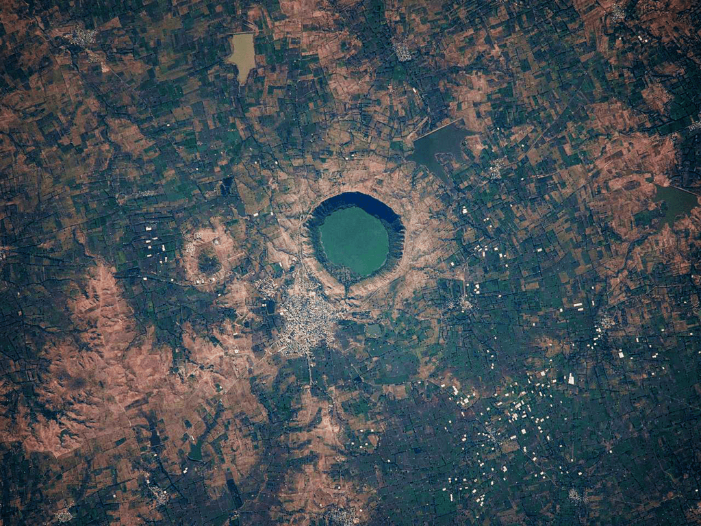 Lonar Crate Lake in Maharashtra