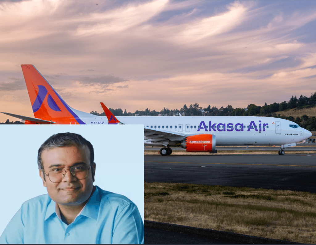 Akasa Air Appoints Naarayan T V as its Chief Marketing Officer