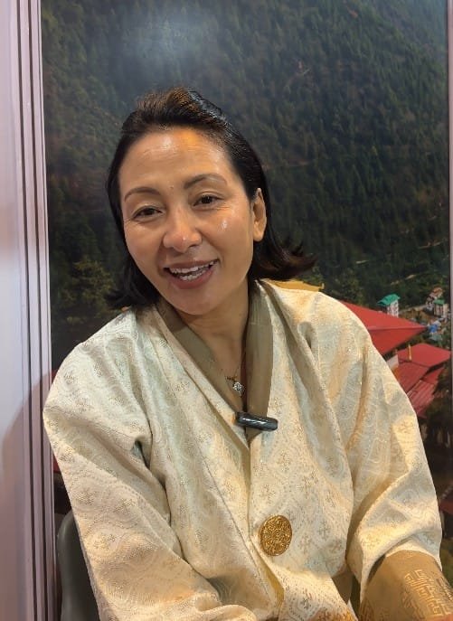 Tshering Wangma, Institute of Happiness, Zhu Bhutan Travels at ITB India 2025