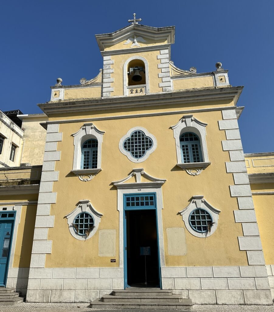 Chapel of St. Francis Xavier in Coloane Village, Macao. Photo by Pooja Amritkar