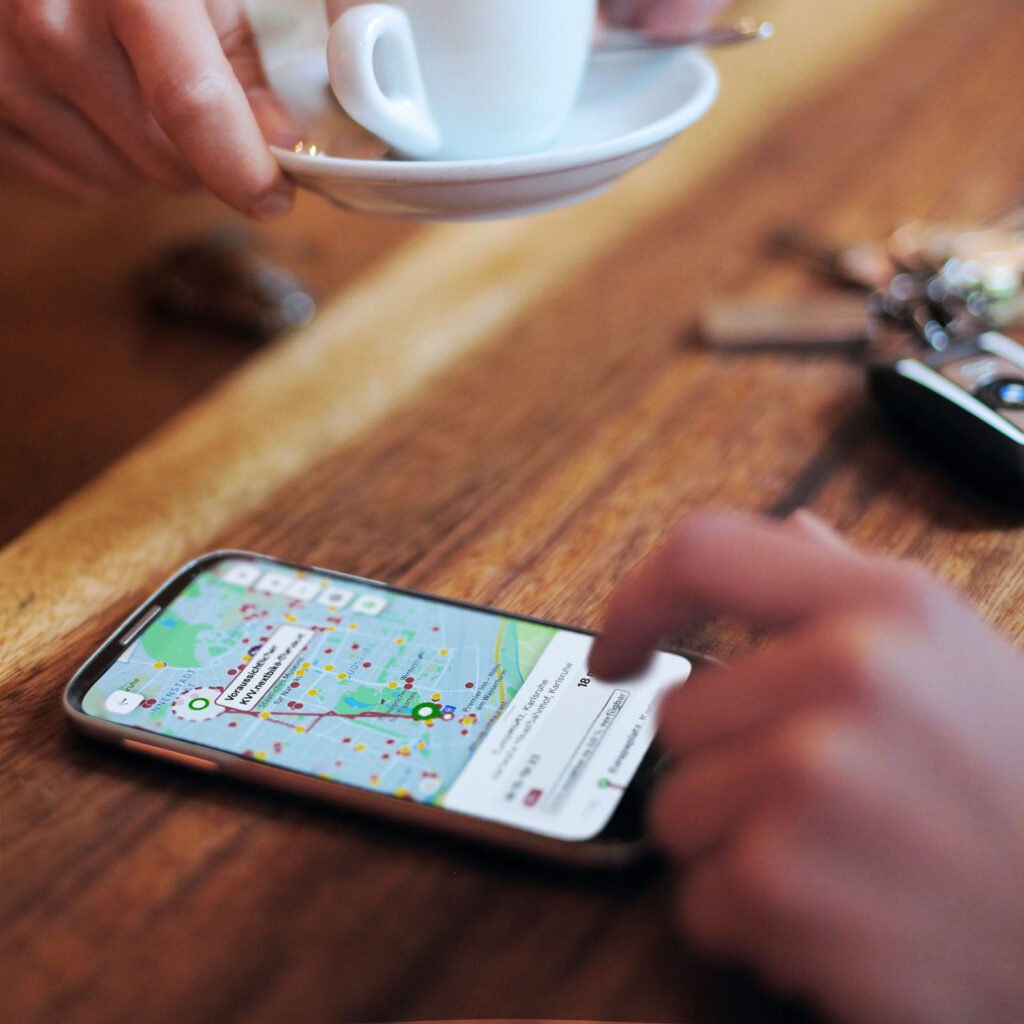 © raumobil GmbH, Fraunhofer IOSB Predictive routing, including shared means of transportation, makes intermodal transportation as convenient as reaching for a set of car keys.