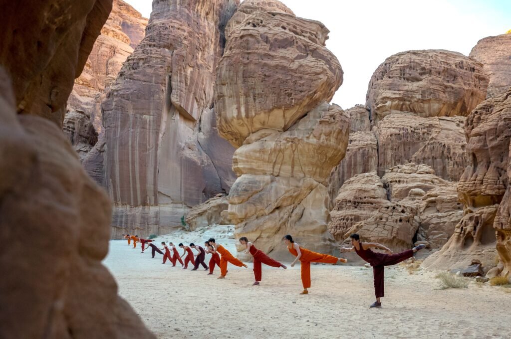 Public talk, eL Seed Mural, AlUla Arts Festival 2023.