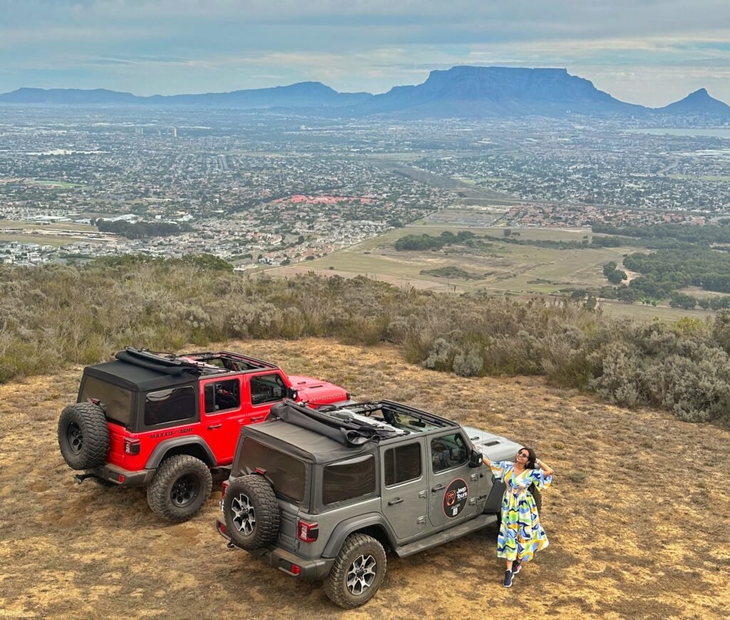 Exploring Cape Town with Jeep Tours. Photo by Pooja Amritkar.