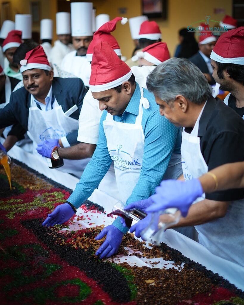Christmas Cake Mixing Ceremony at Gokulam Park Sabari OMR