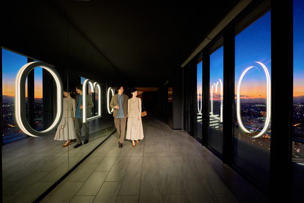 OMO5 Yokohama Bashamichi by Hoshino Resorts_Night_View_Deck