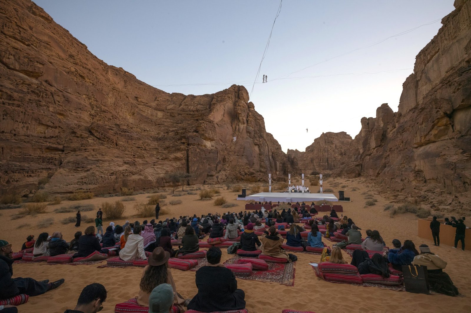 Between Earth and Sky: Vertigo at AlUla Arts Festival