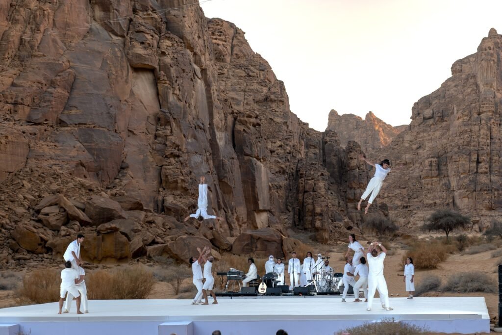 Vertigo. AlUla Arts Festival. Dance - Air Liquide - Station Hydrogène, Alma