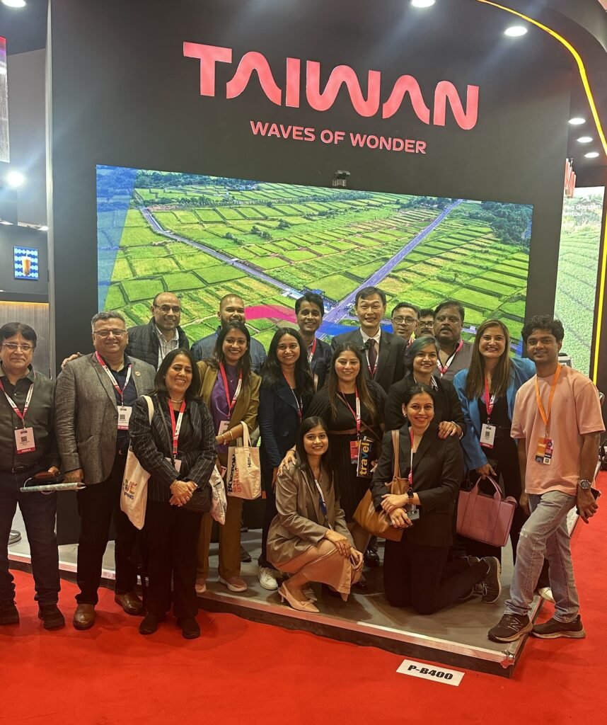 Media at the Taiwan Pavilion at OTM 2026