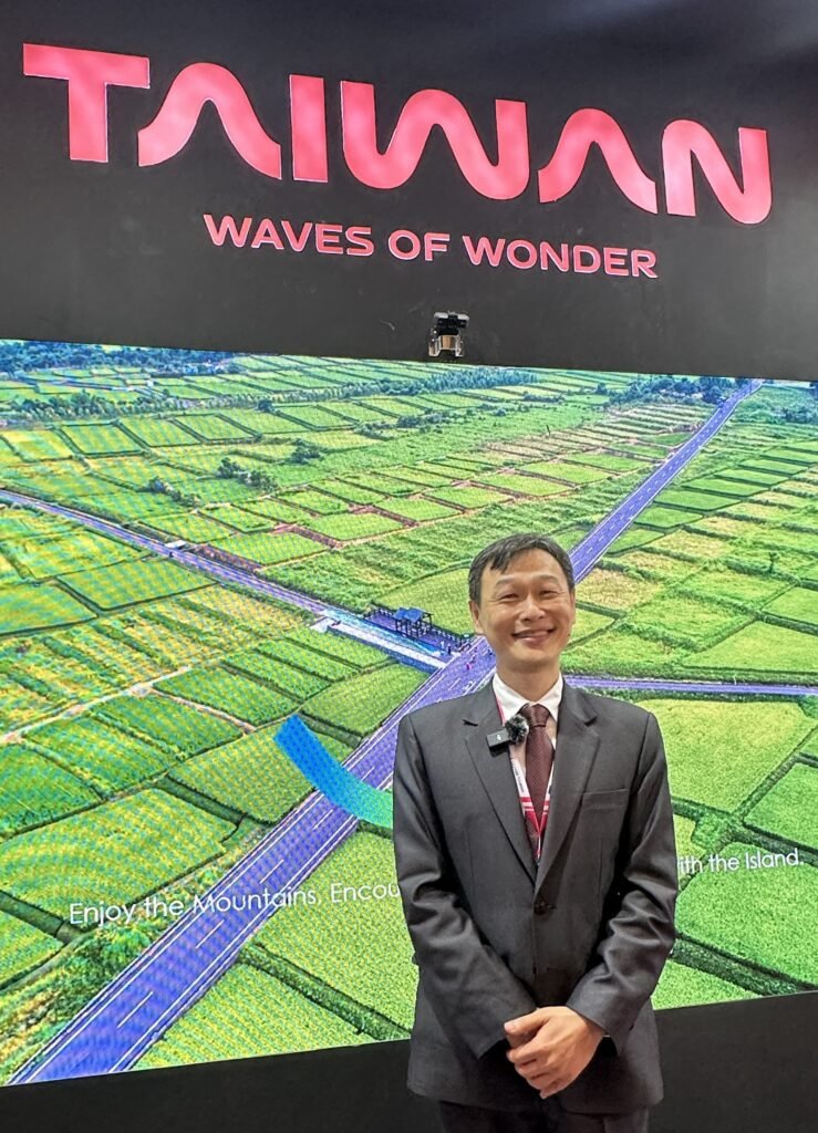 Paul Shih, Director of Taiwan Tourism Administration. Taiwan Pavilion at OTM 2026