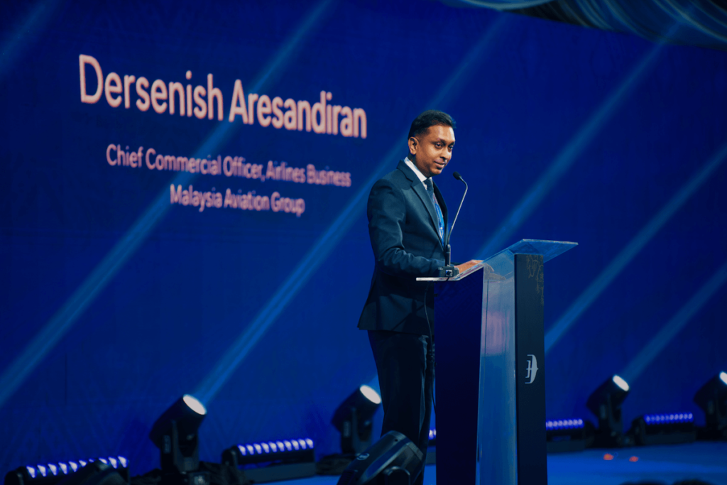 Dersenish Aresandiran, Chief Commercial Officer of Airline Business from MAG