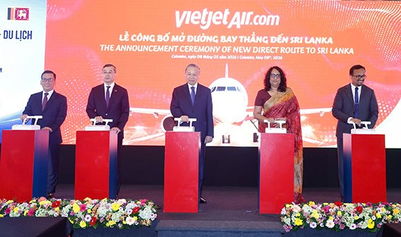 Vietjet Expands South Asia Network with Direct Flights Between Ho Chi Minh City and Colombo
