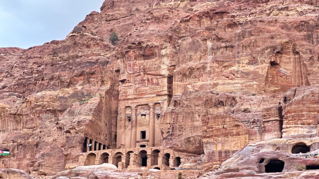 Nabataean Royal Tombs in Petra, Jordan