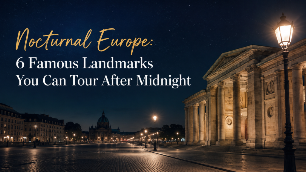 Nocturnal Europe Landmarks After Midnight