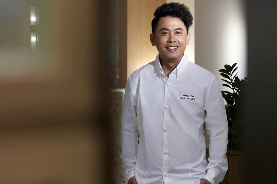 The new Director of Culinary at The Hari Singapore, Aaron Tan